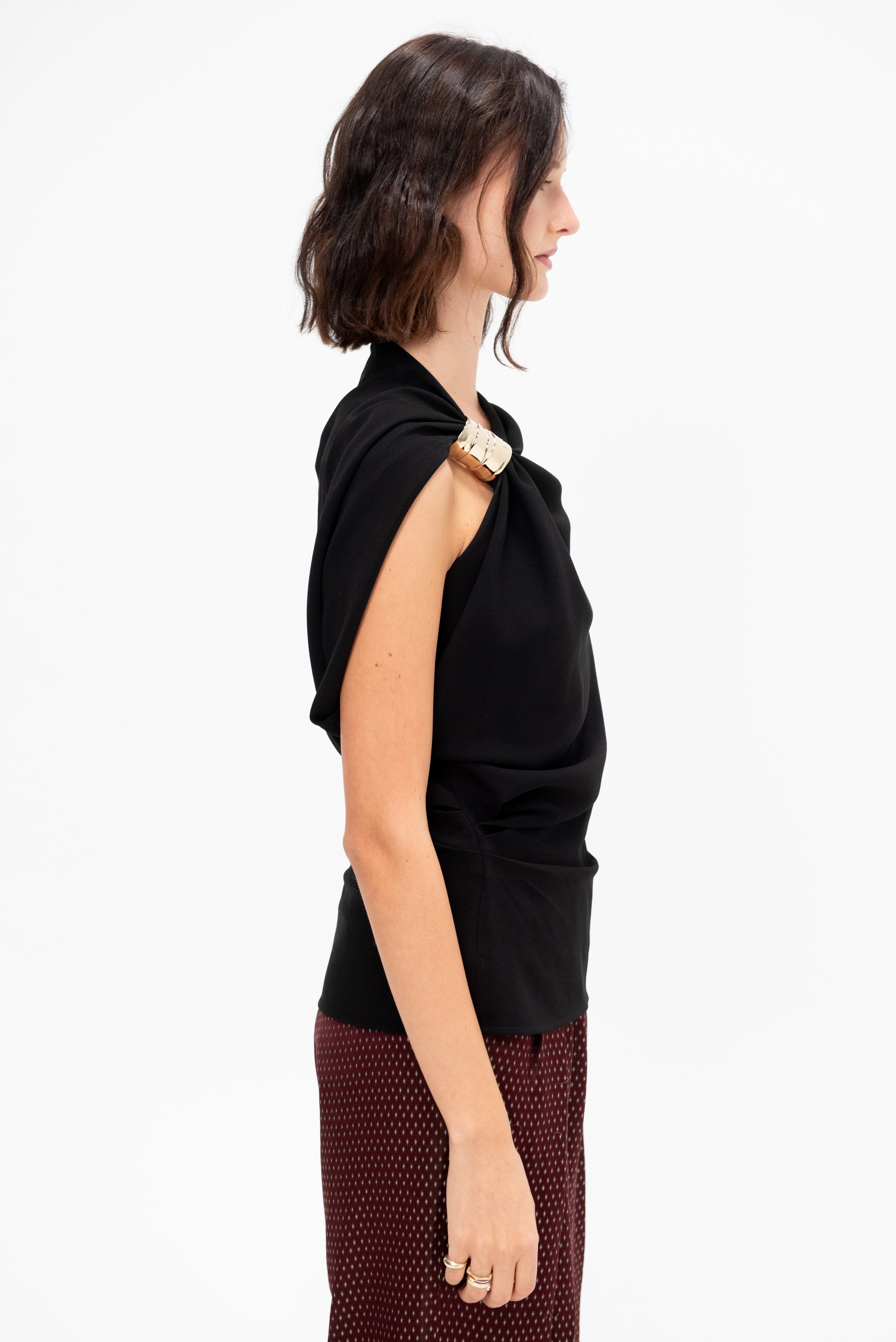Malika Top, Black