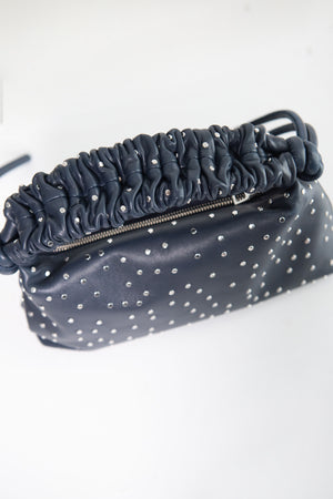 proenza schouler - Studded Mini Drawstring Bag, Dark Navy