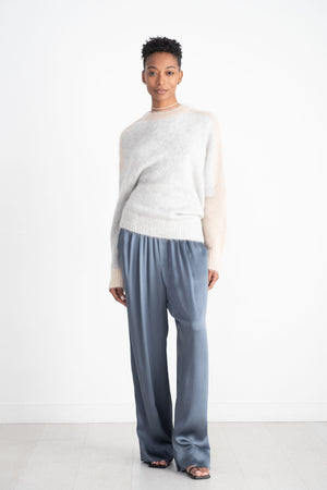 proenza schouler - Patti Sweater, Light Grey Multi