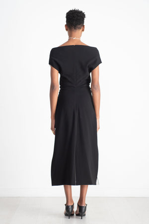 proenza schouler - Rosa Off The Shoulder Dress, Black