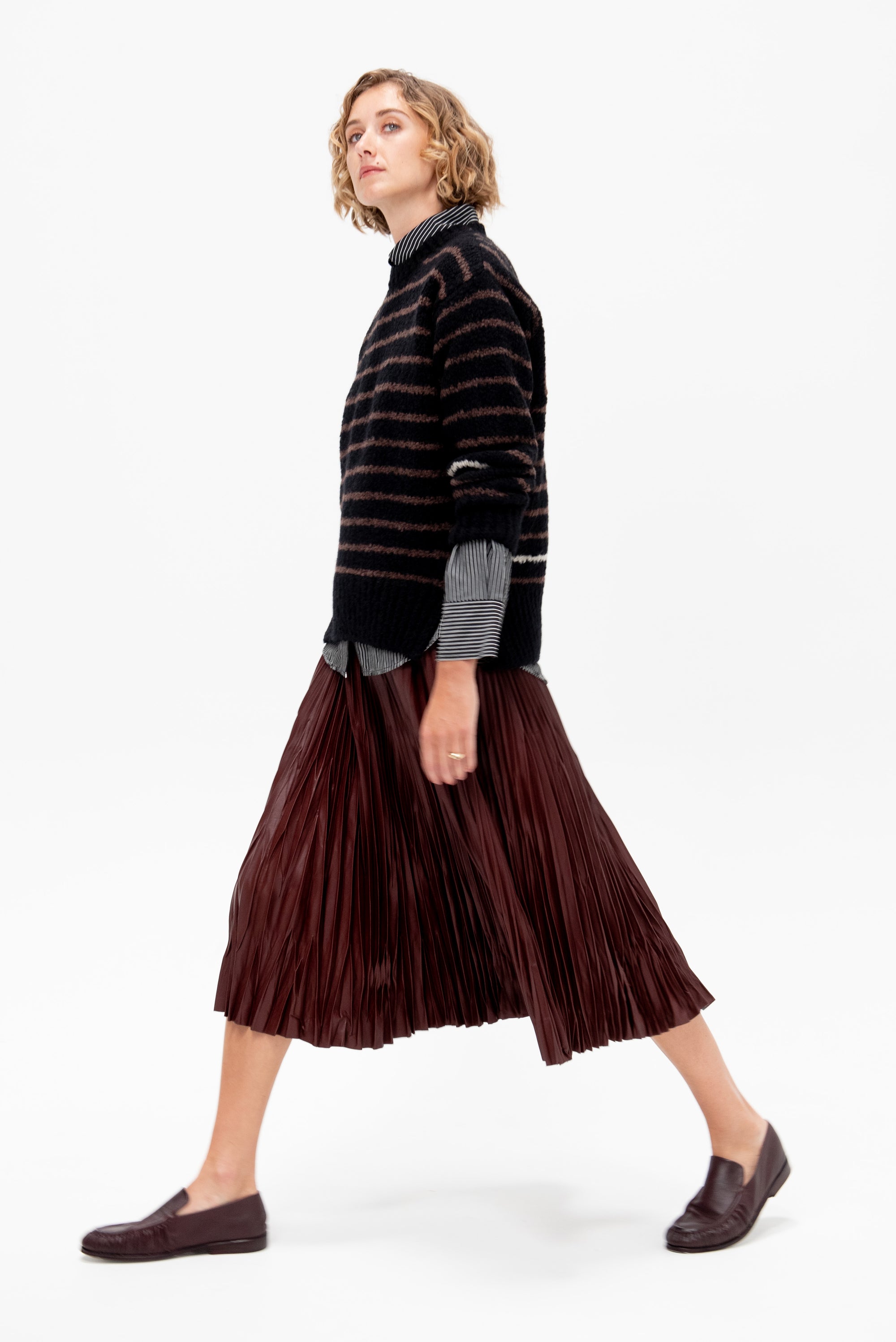 Rosalyn Skirt, Oxblood