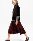 Rosalyn Skirt, Oxblood
