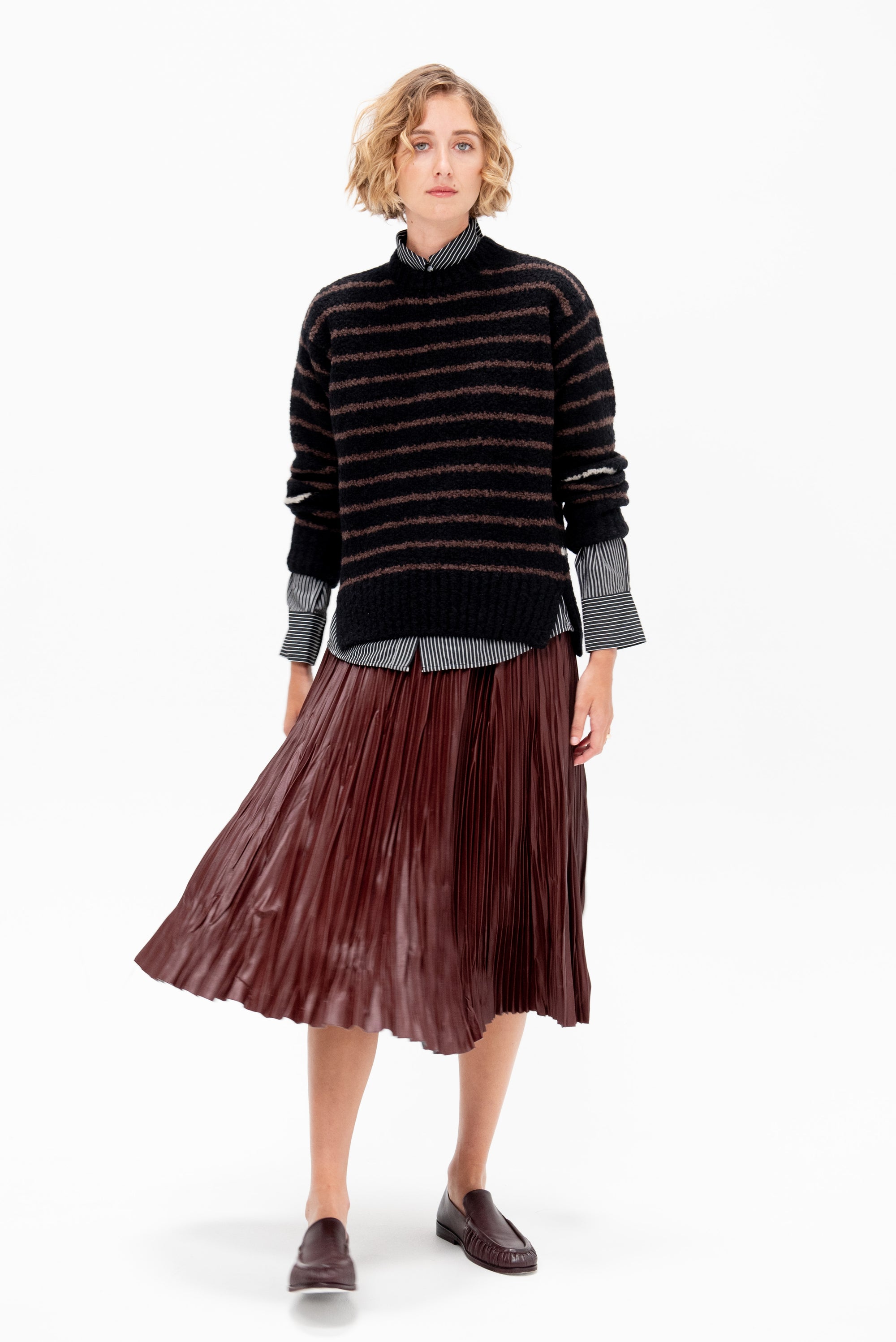 Rosalyn Skirt, Oxblood
