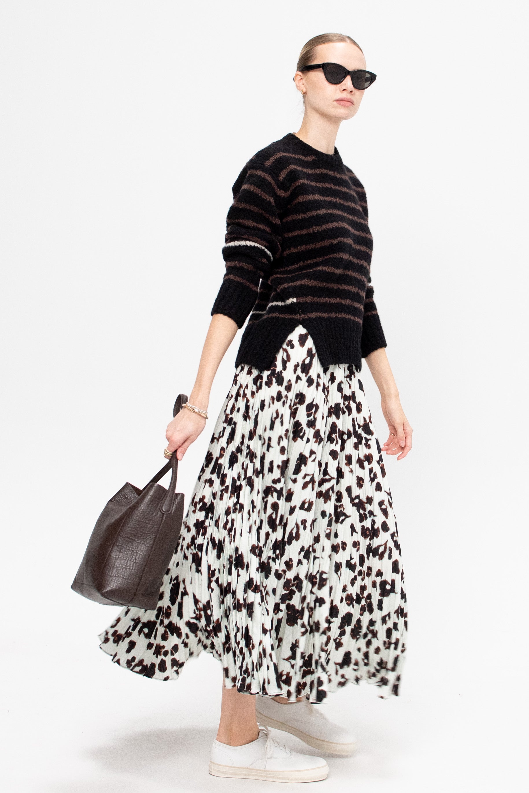 Runa Skirt, Acqua Floral