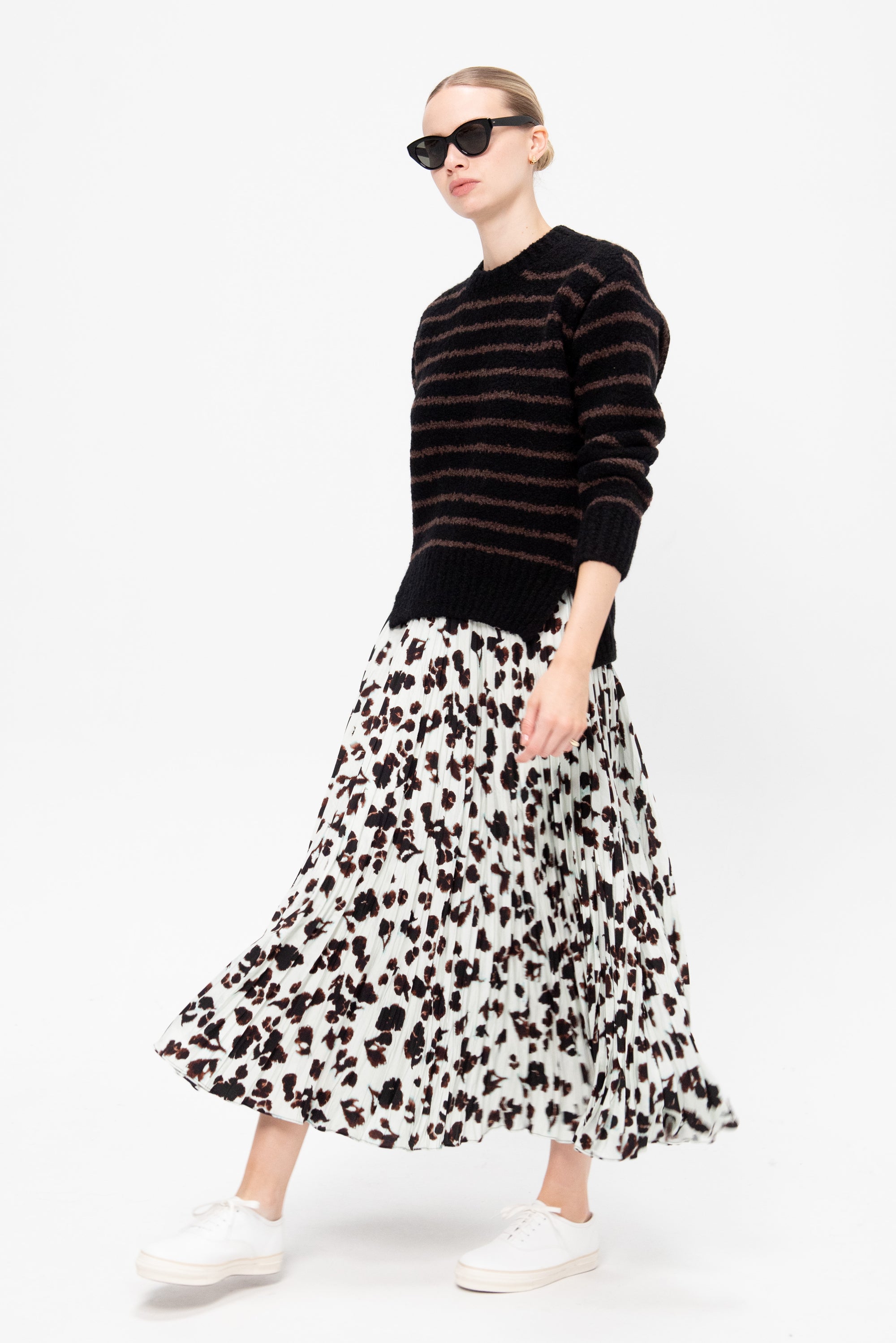 Runa Skirt, Acqua Floral