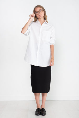 proenza schouler - Silk Viscose Skirt, Black