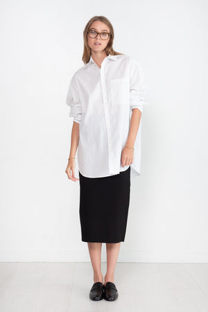 proenza schouler - Silk Viscose Skirt, Black