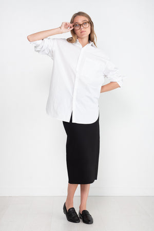 proenza schouler - Silk Viscose Skirt, Black