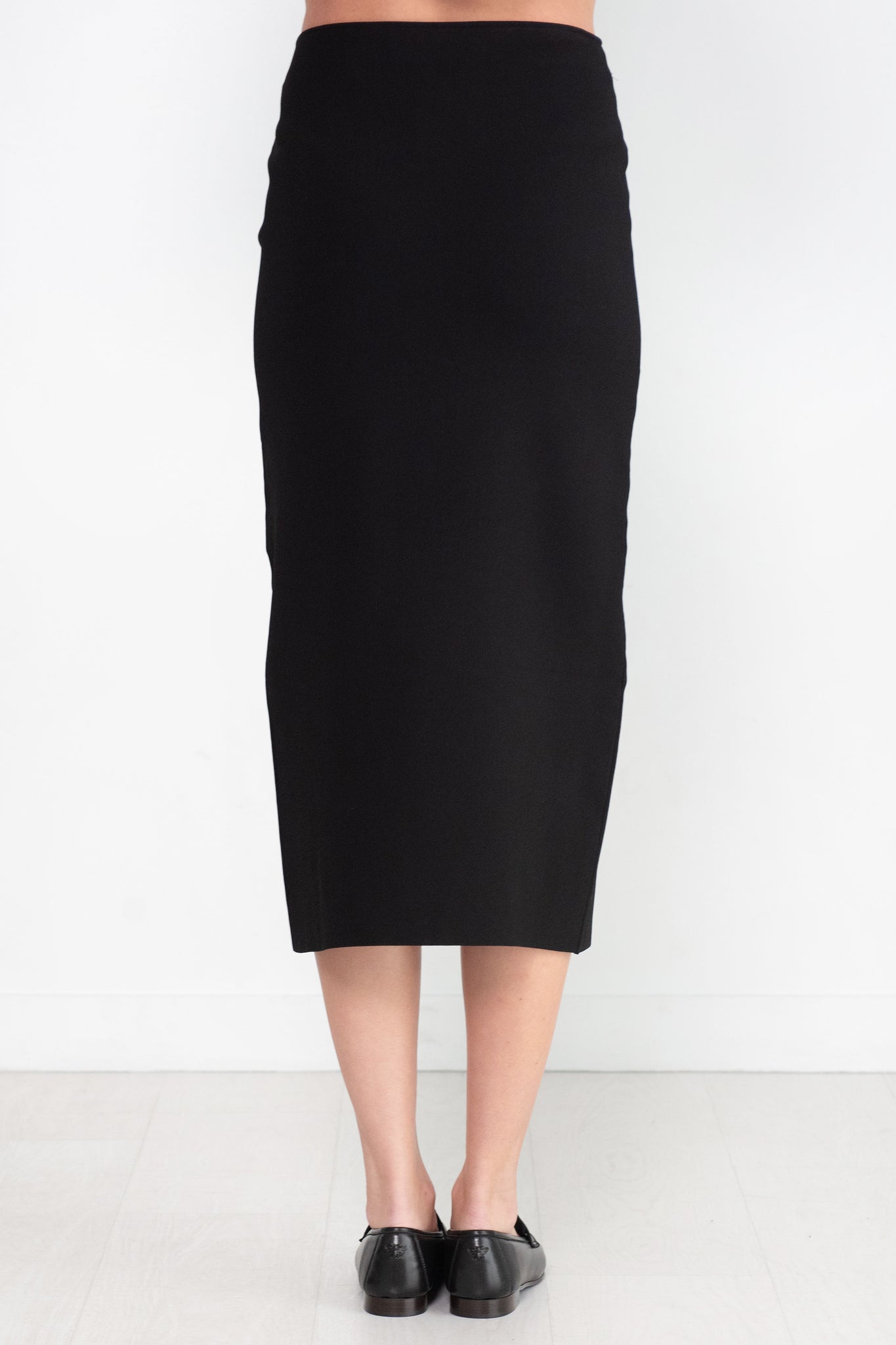 proenza schouler - Silk Viscose Skirt, Black