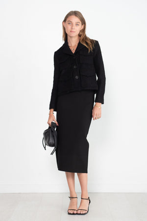 proenza schouler - Terry Tweed Jacket, Black