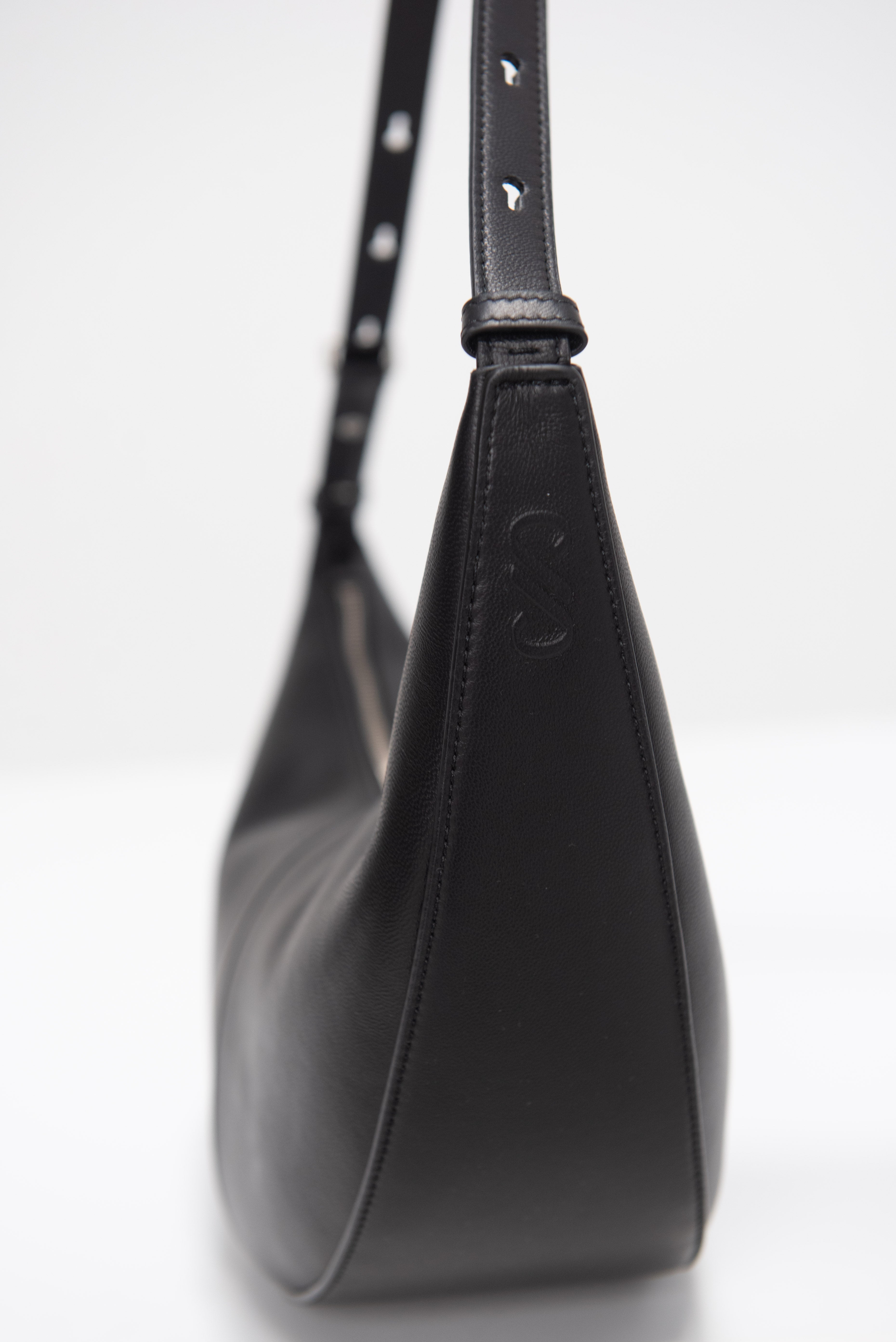 【美品】proenza schouler ボーリングバッグ　黒　本革　南京錠 美品】proenza schouler ボーリングバッグ 黒 本革 南京錠