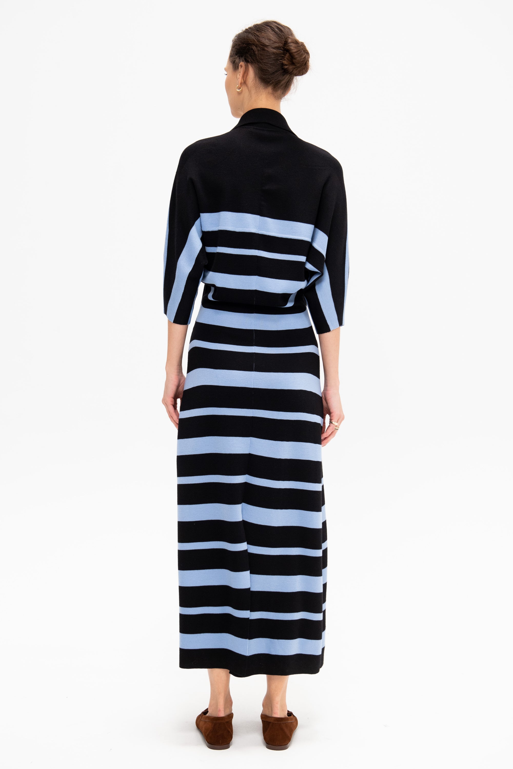 Solana Dress, Black Multi