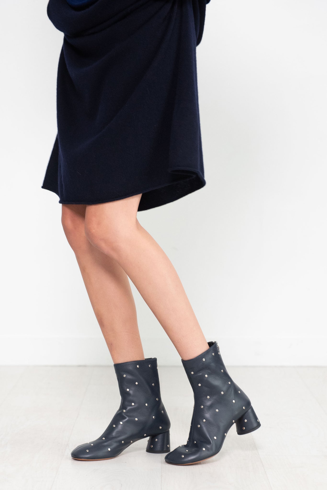 proenza schouler - Studded Glove Boots, Navy