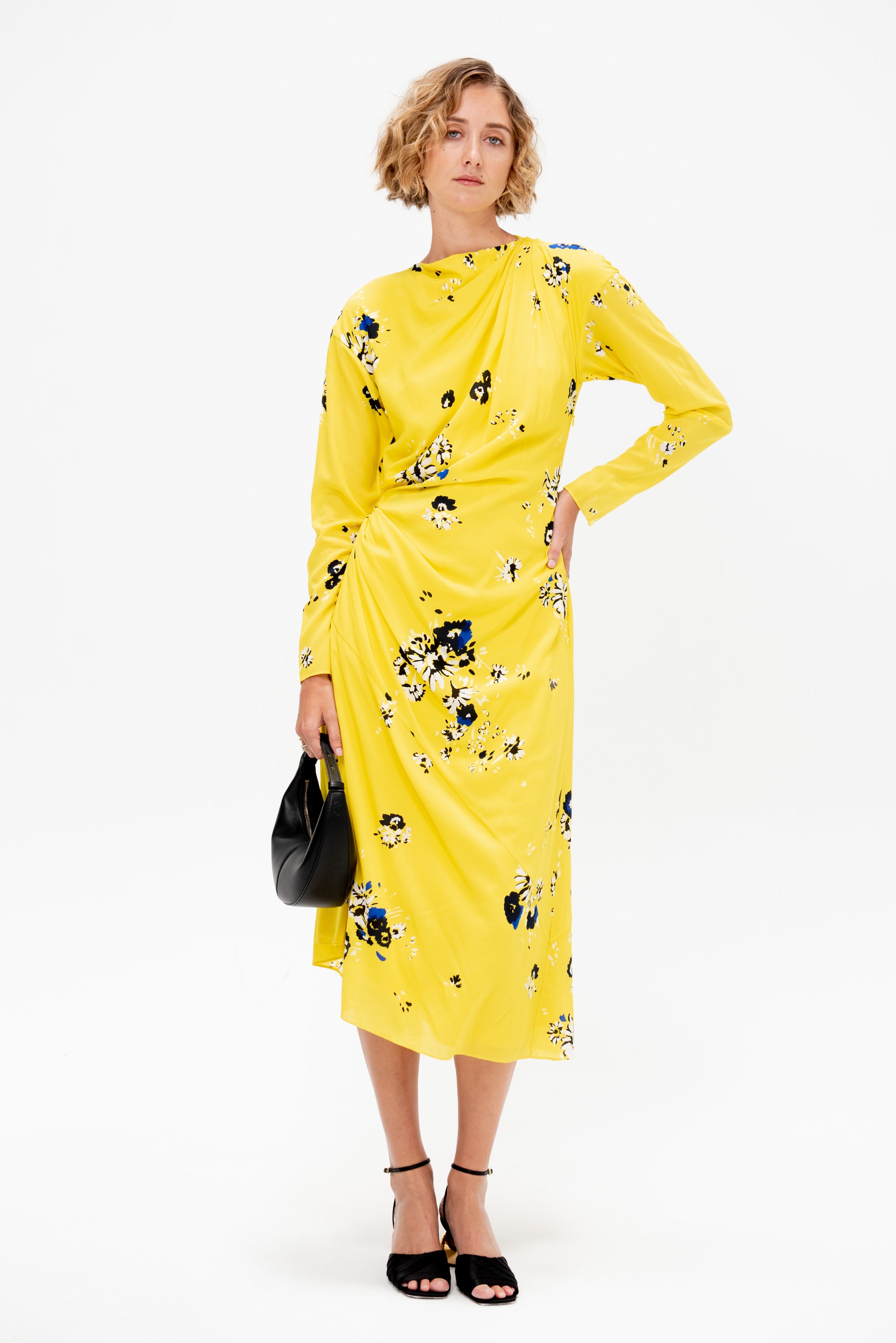 Trudie Dress, Yellow Multi