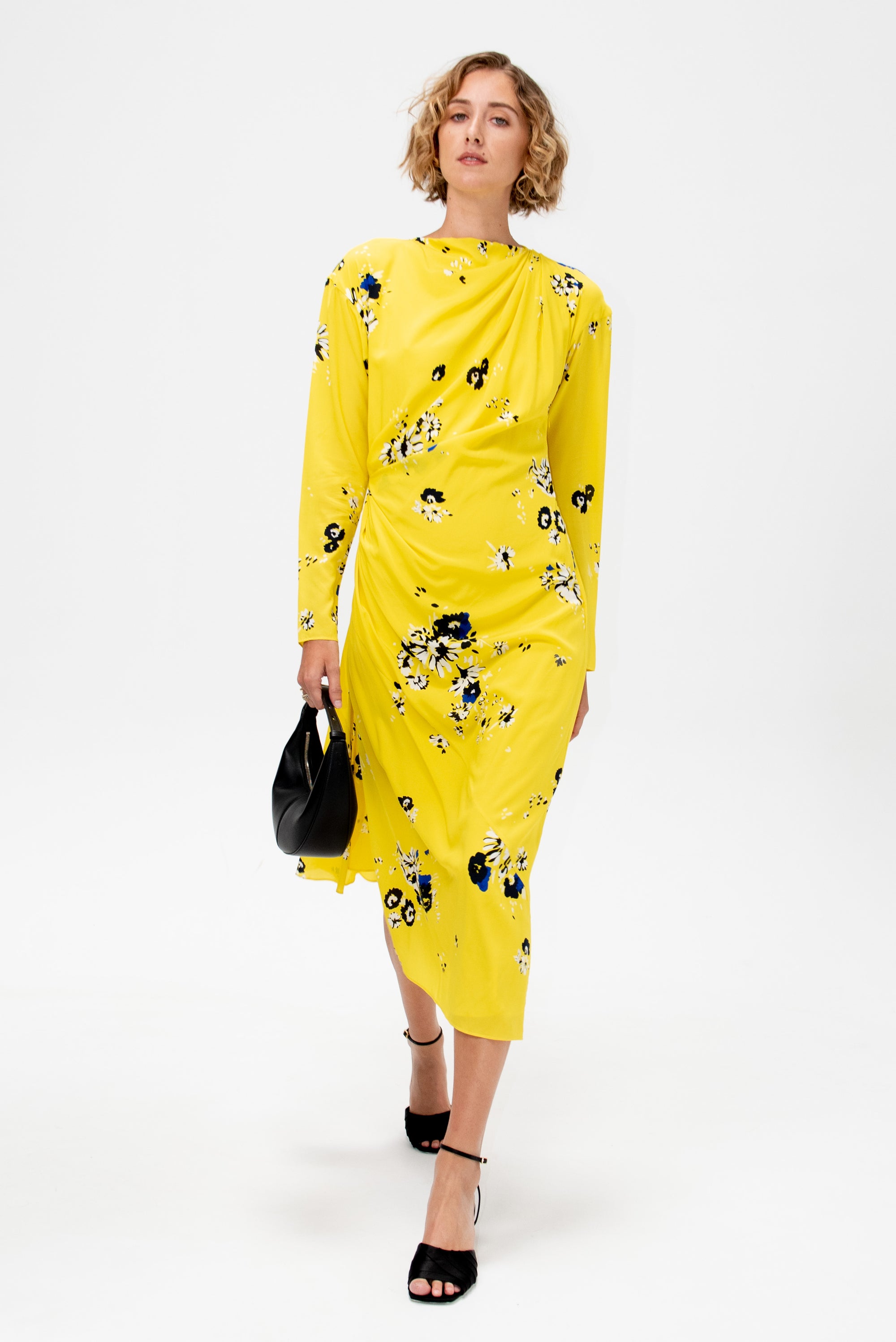 Trudie Dress, Yellow Multi