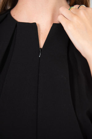 proenza schouler - Matte Viscose Crepe Top, Black
