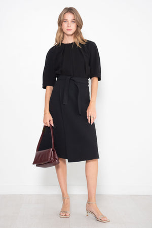proenza schouler - Matte Viscose Crepe Top, Black