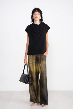 proenza schouler - Matte Viscose Crepe Shell Top, Black