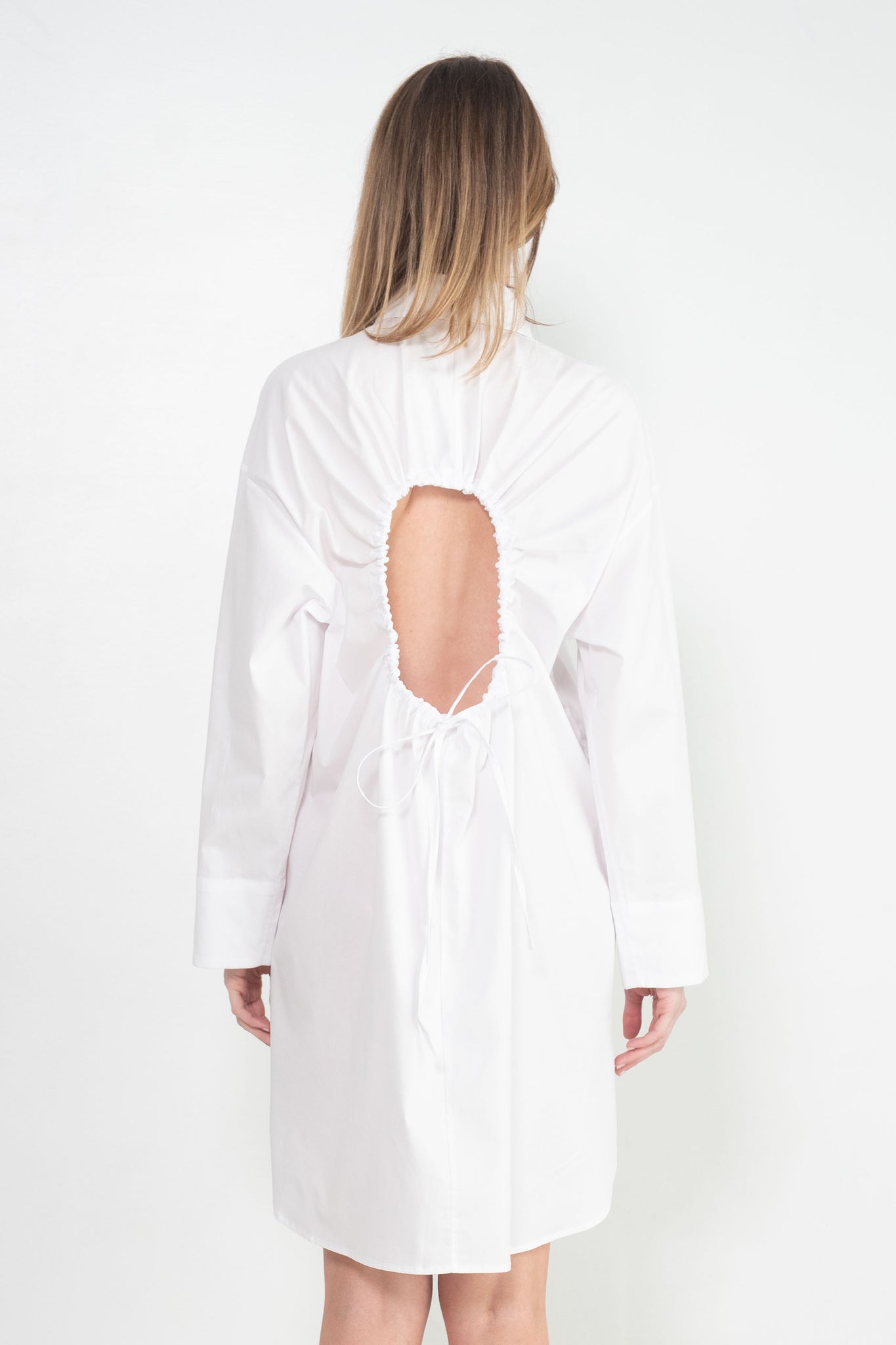 Proenza Schouler White Label - Soft Poplin Button Down Dress, Off White