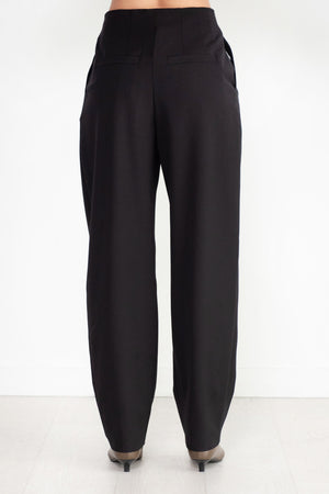 proenza schouler - Wool Stretch Suiting Trousers, Black