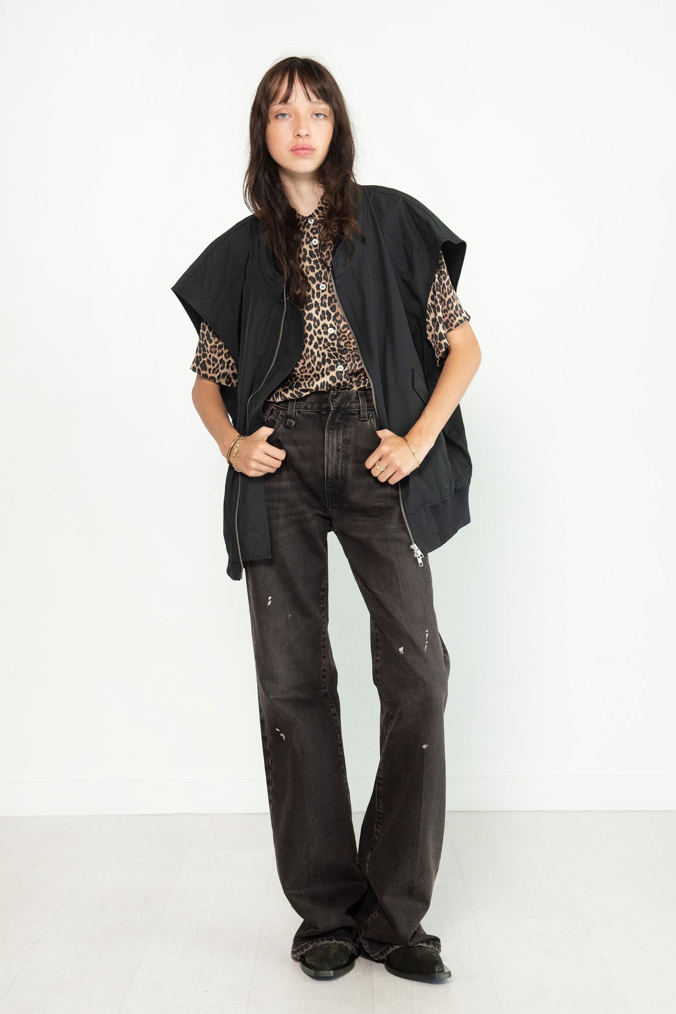 R13 - Jane Jean, Vintage Boyd Black