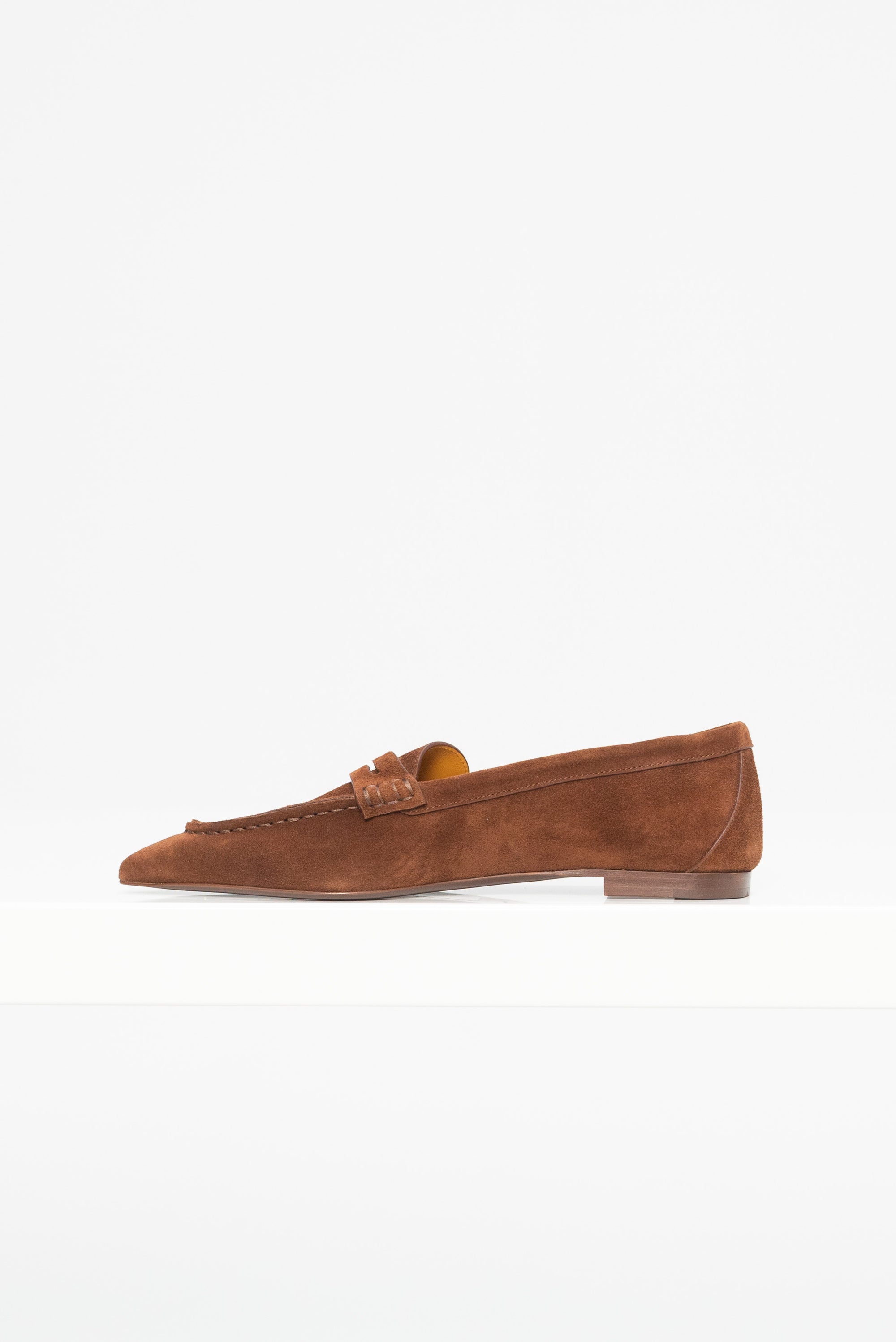 Pointed Toe Loafer, Brown