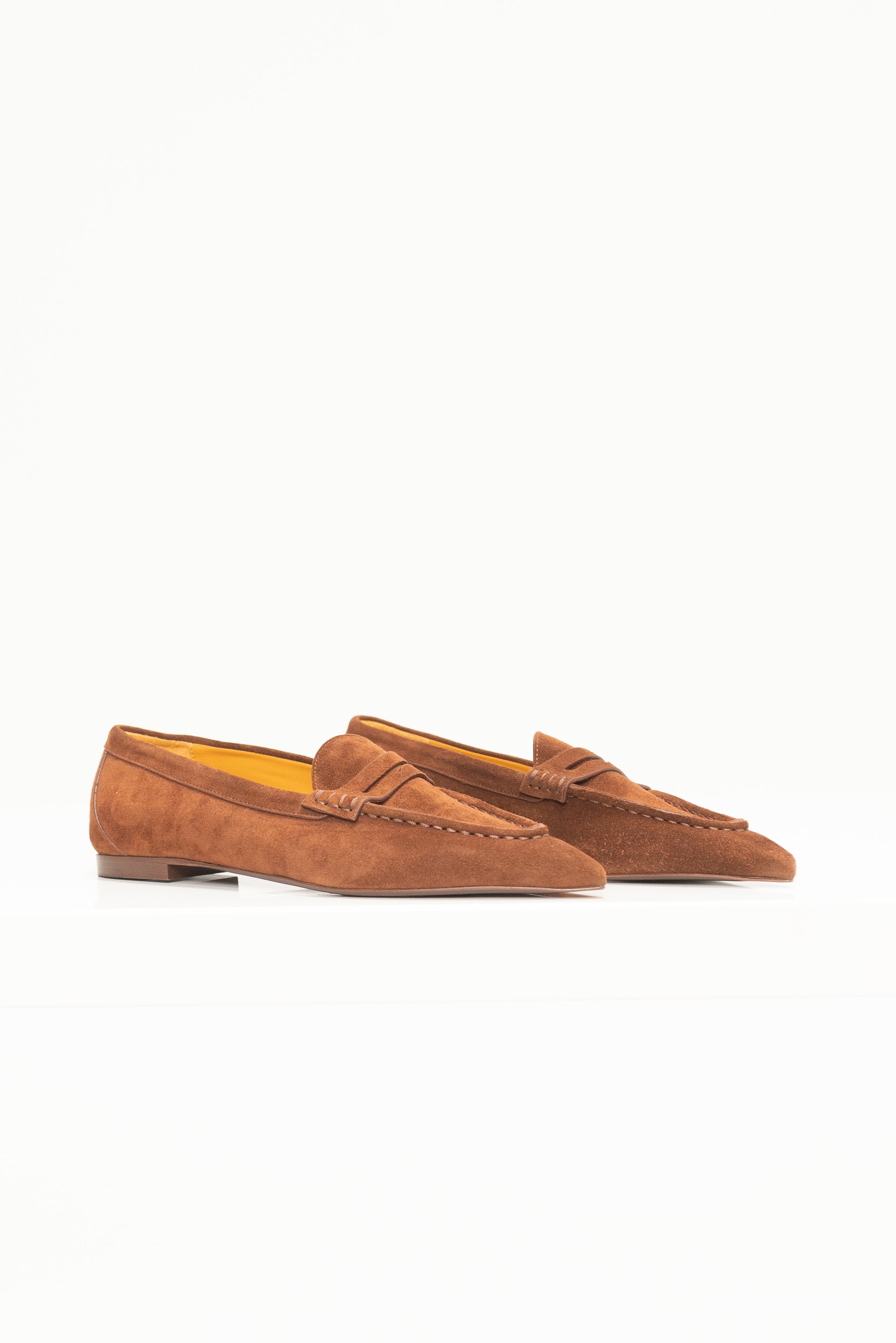 Pointed Toe Loafer, Brown