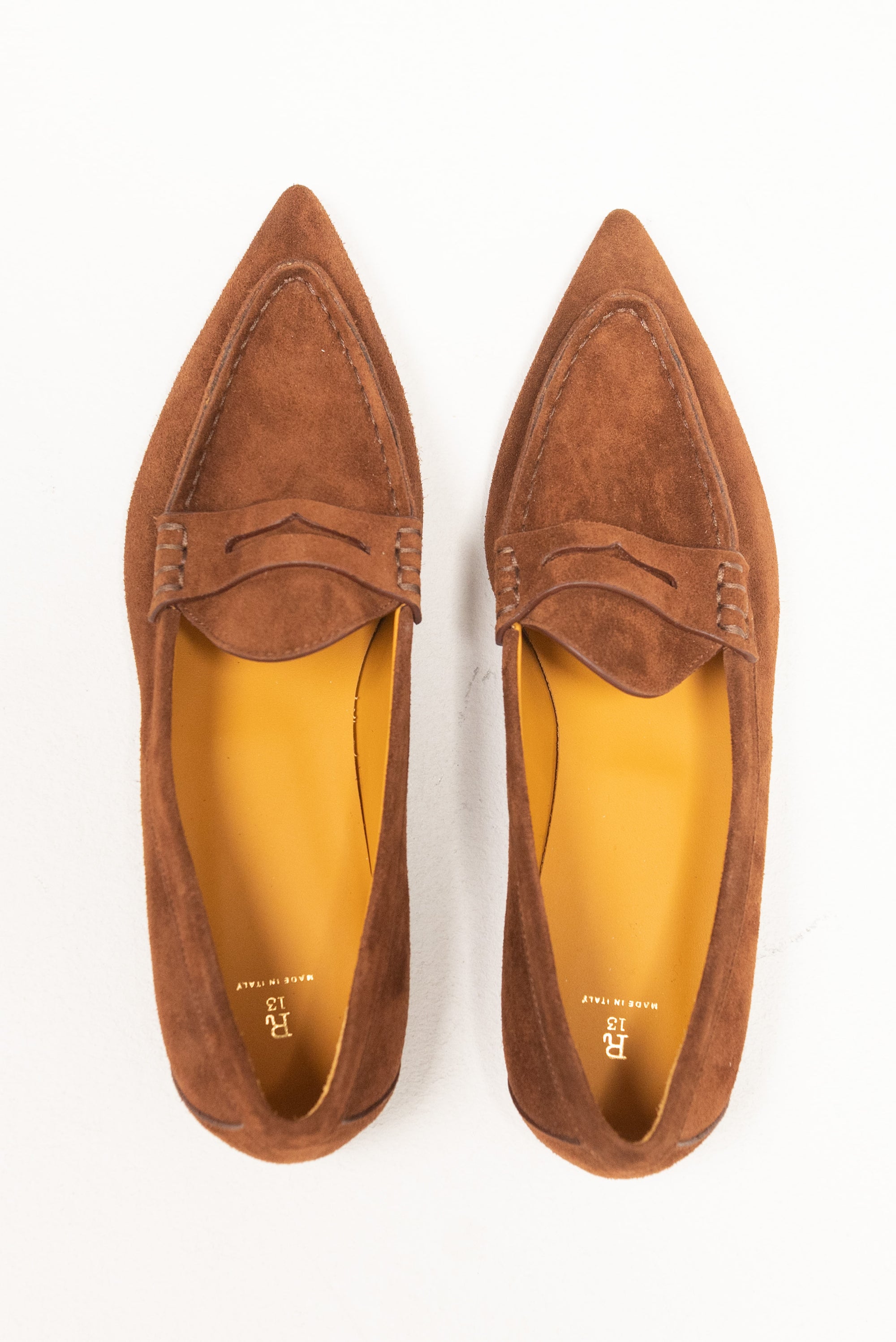 Pointed Toe Loafer, Brown
