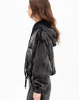 Balloon Popover Hoodie, Washed Black