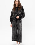 Balloon Popover Hoodie, Washed Black