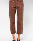 Romeo Jean, Brown Glenplaid