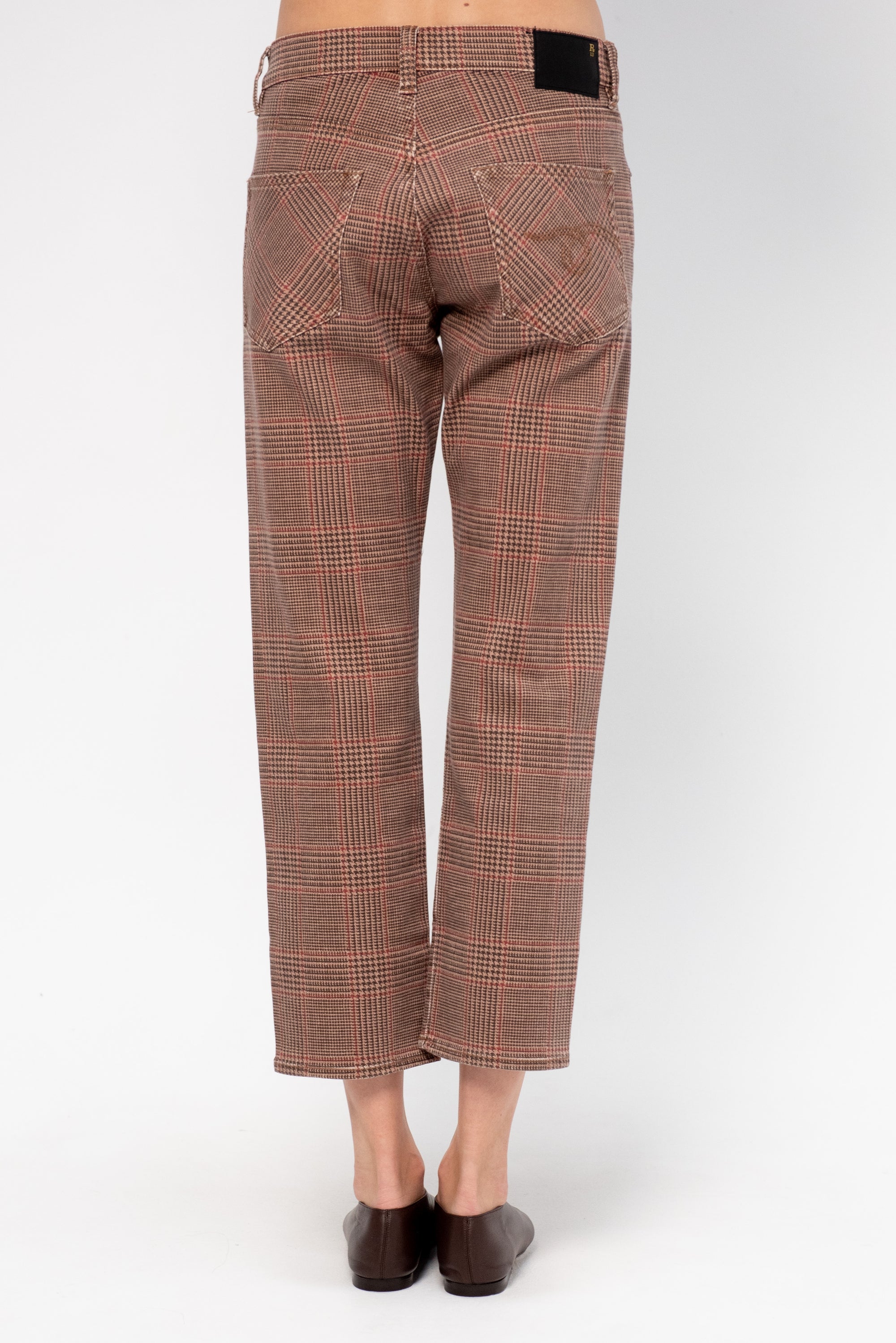 Romeo Jean, Brown Glenplaid