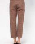 Romeo Jean, Brown Glenplaid