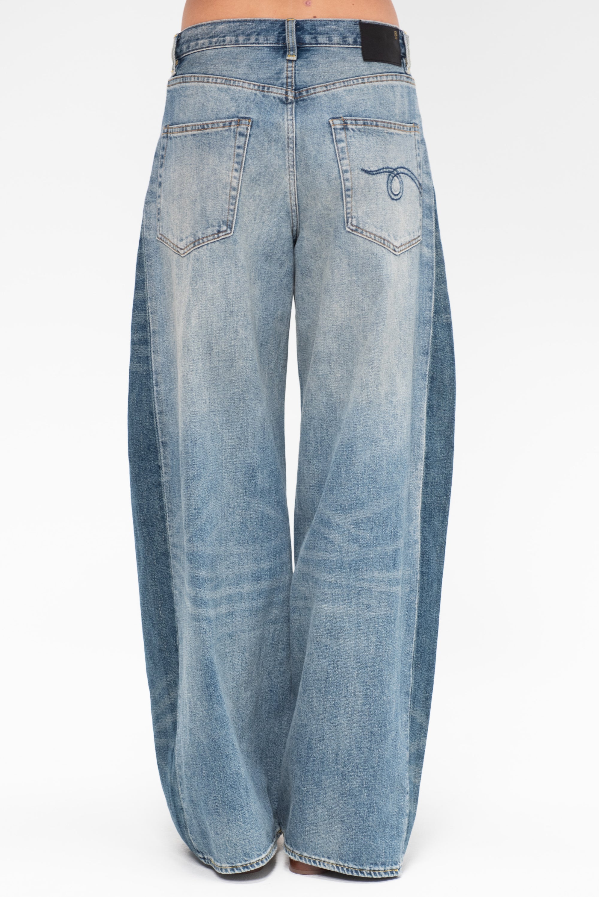 Insert D&#39;arcy Loose Jean, Vintage Indigo Colorblock