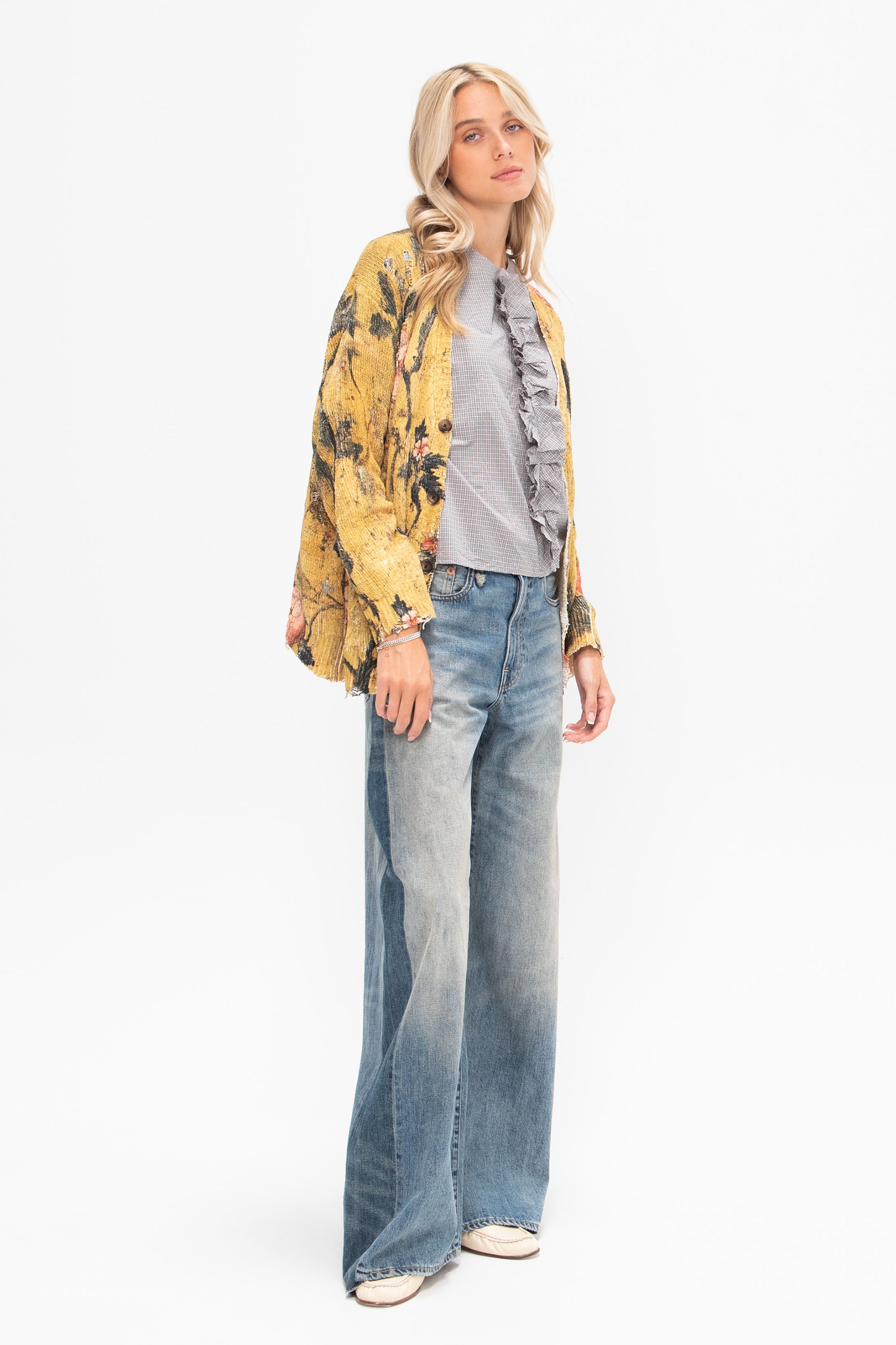 Insert D&#39;arcy Loose Jean, Vintage Indigo Colorblock