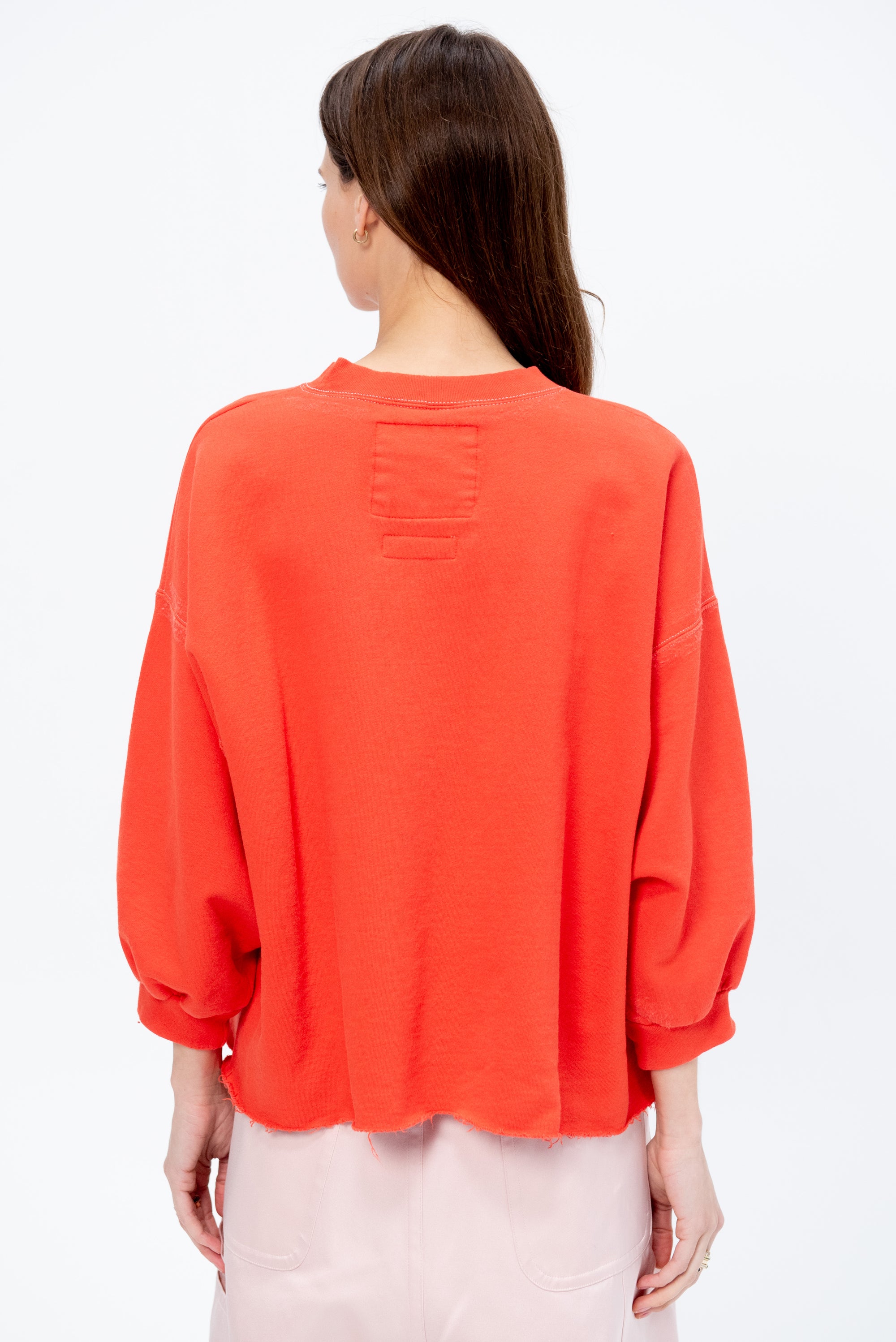 Fond Sweatshirt, Tomato