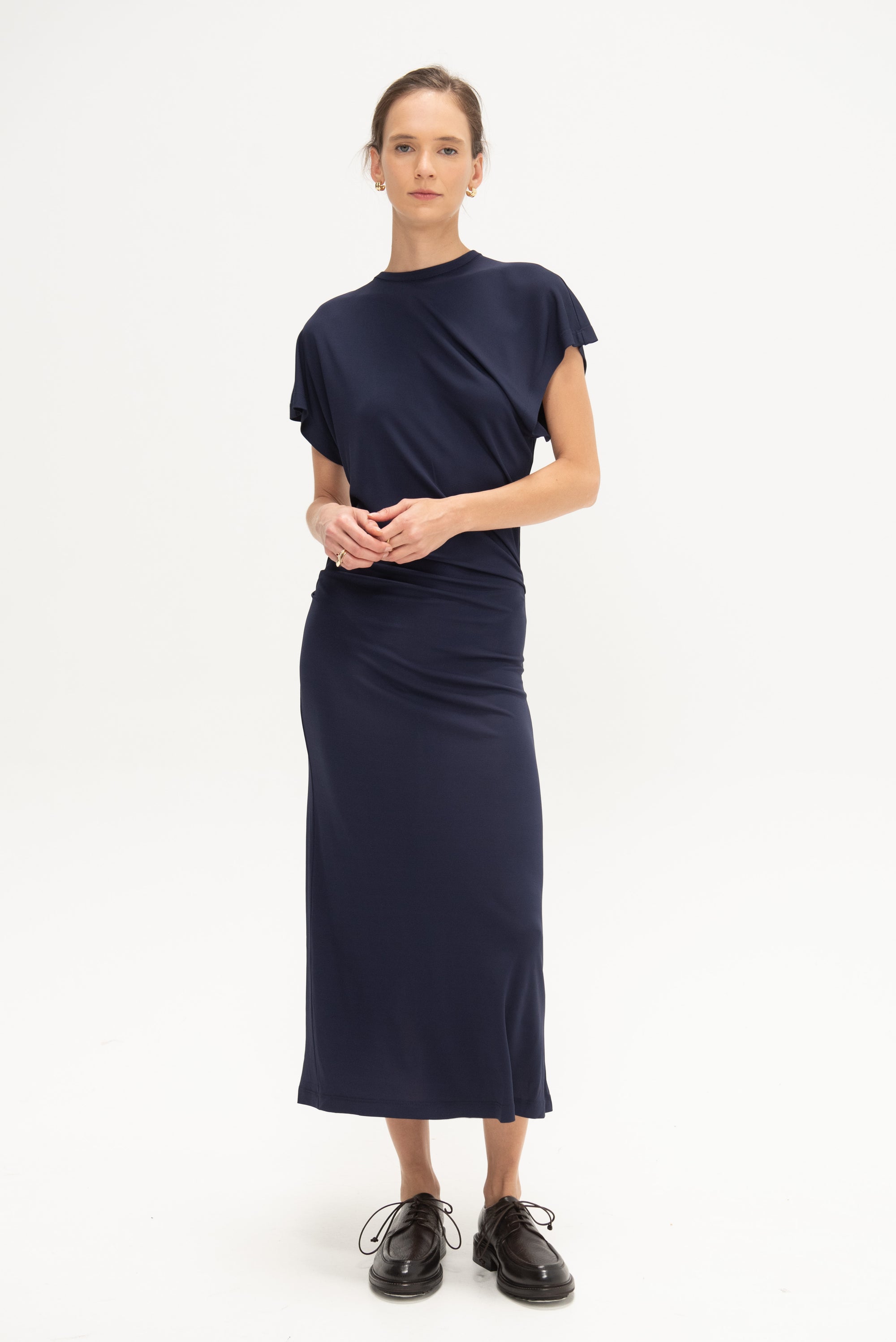 Medanos Dress, Navy