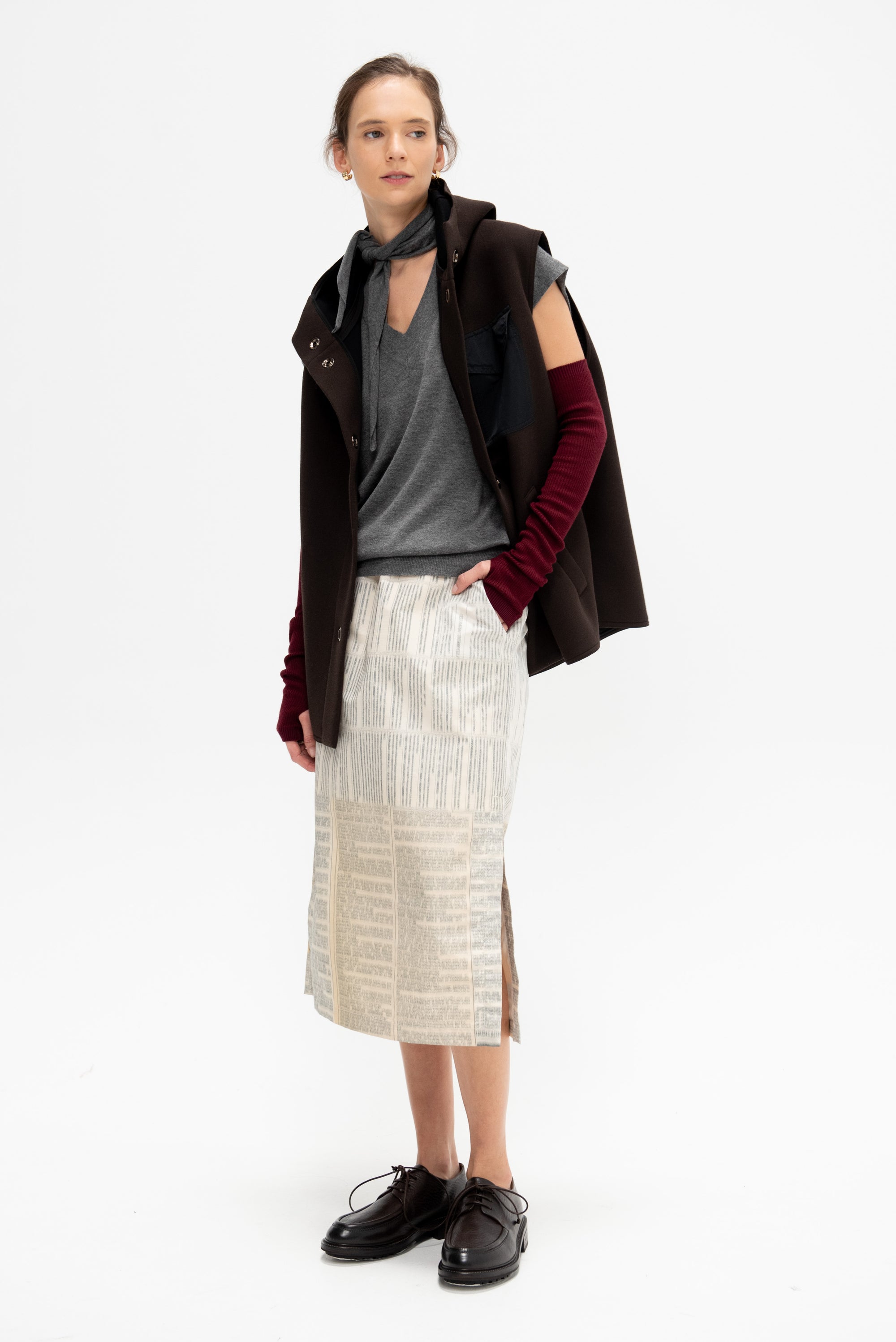 Mott Skirt, Ivory
