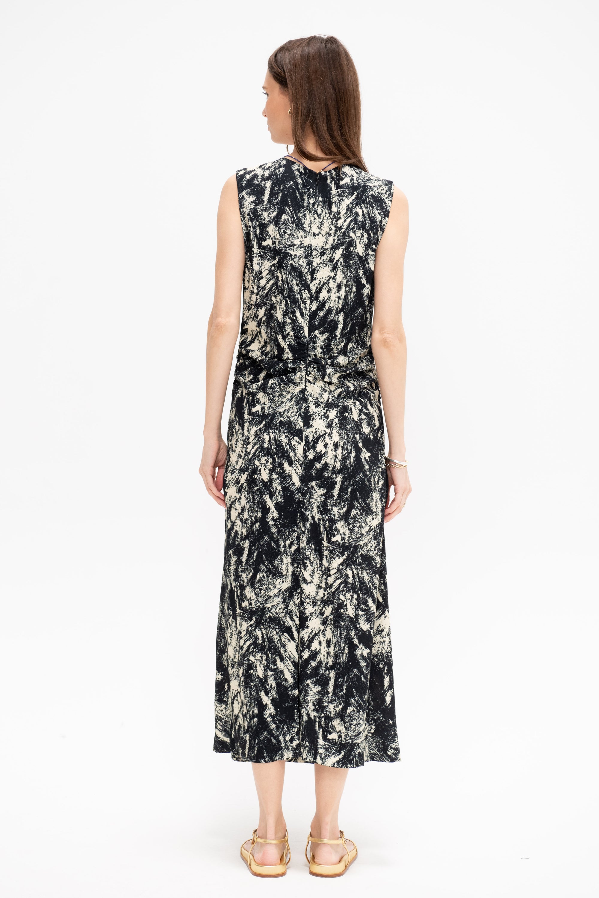 Tousey Dress, Cream