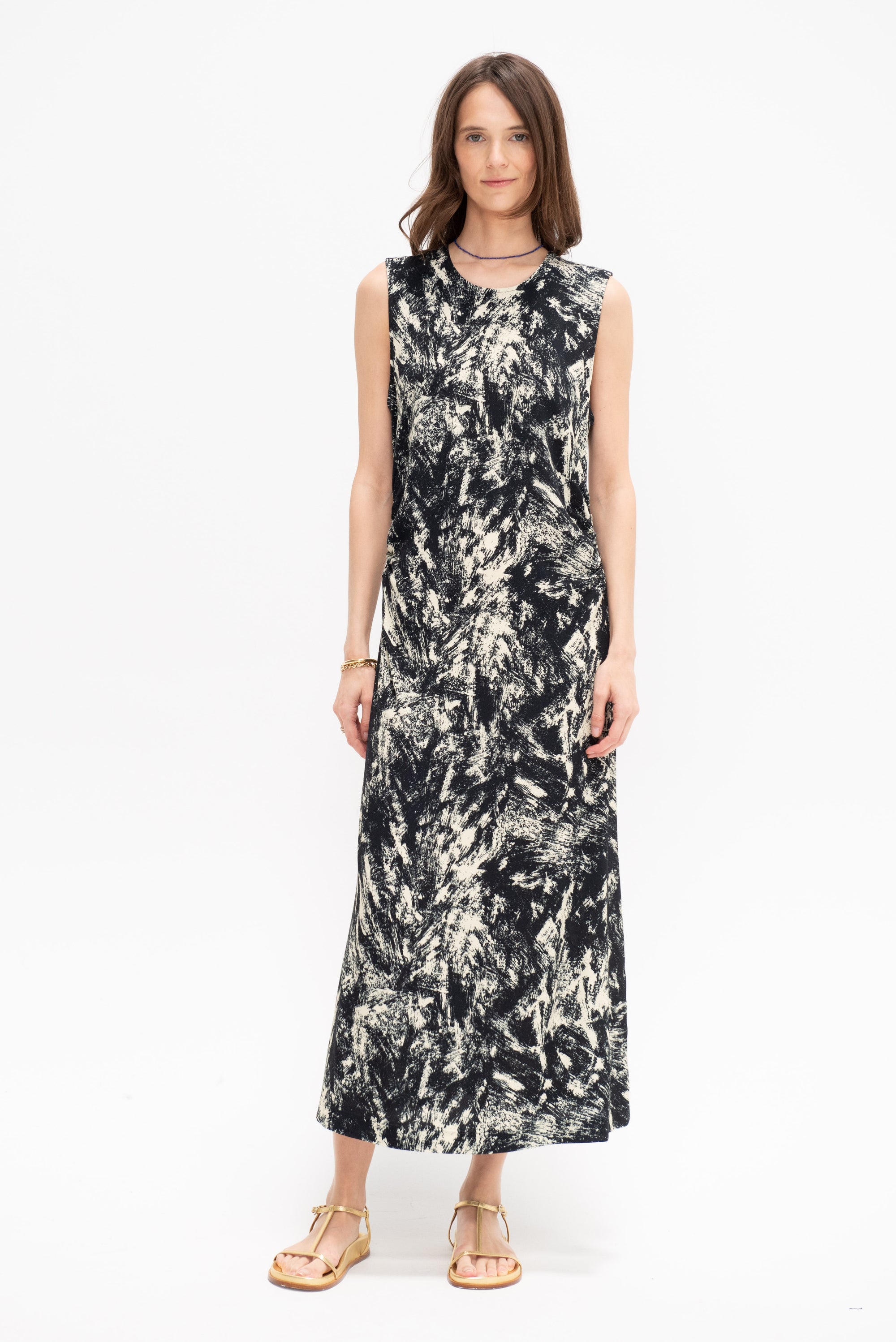 Tousey Dress, Cream