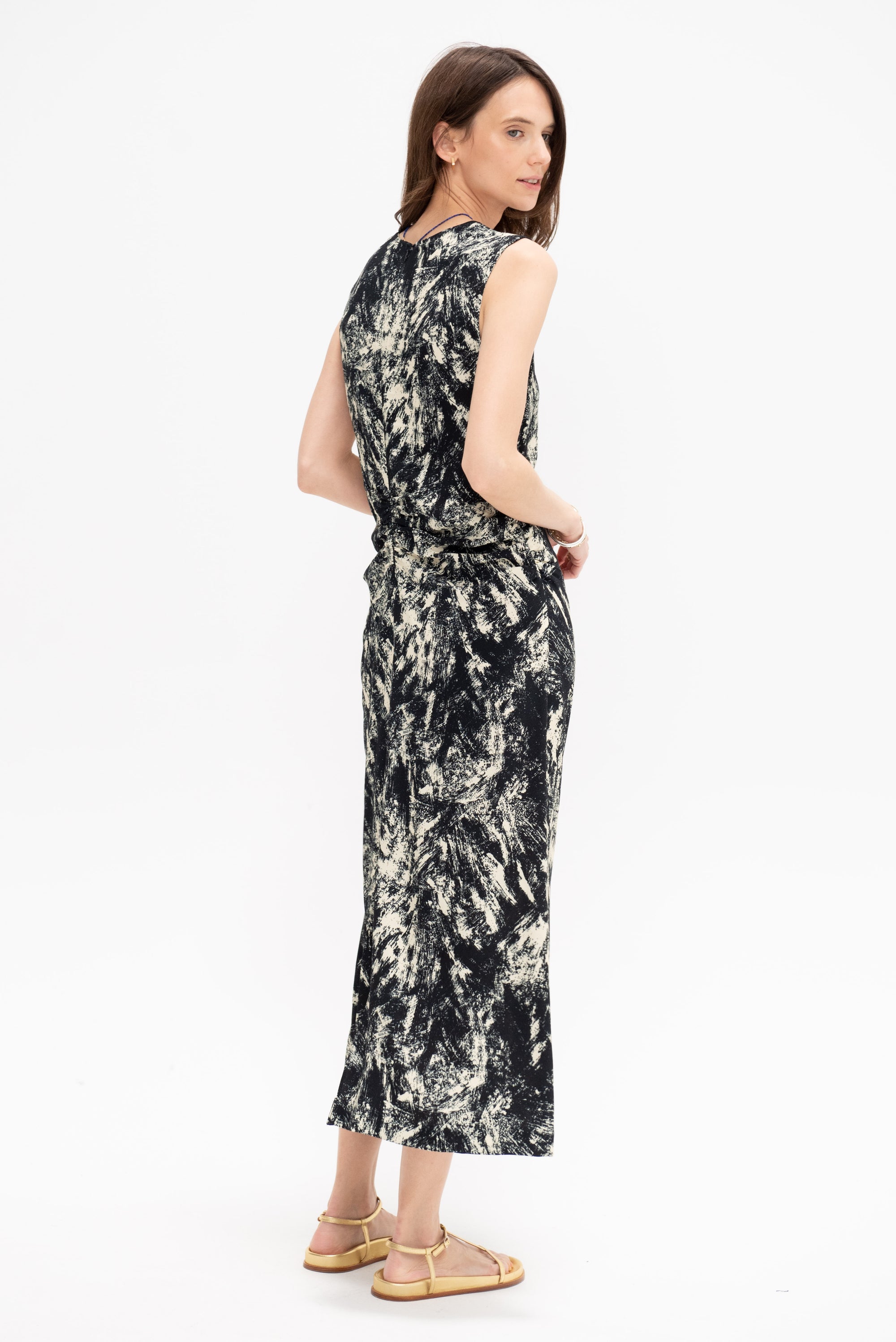 Tousey Dress, Cream