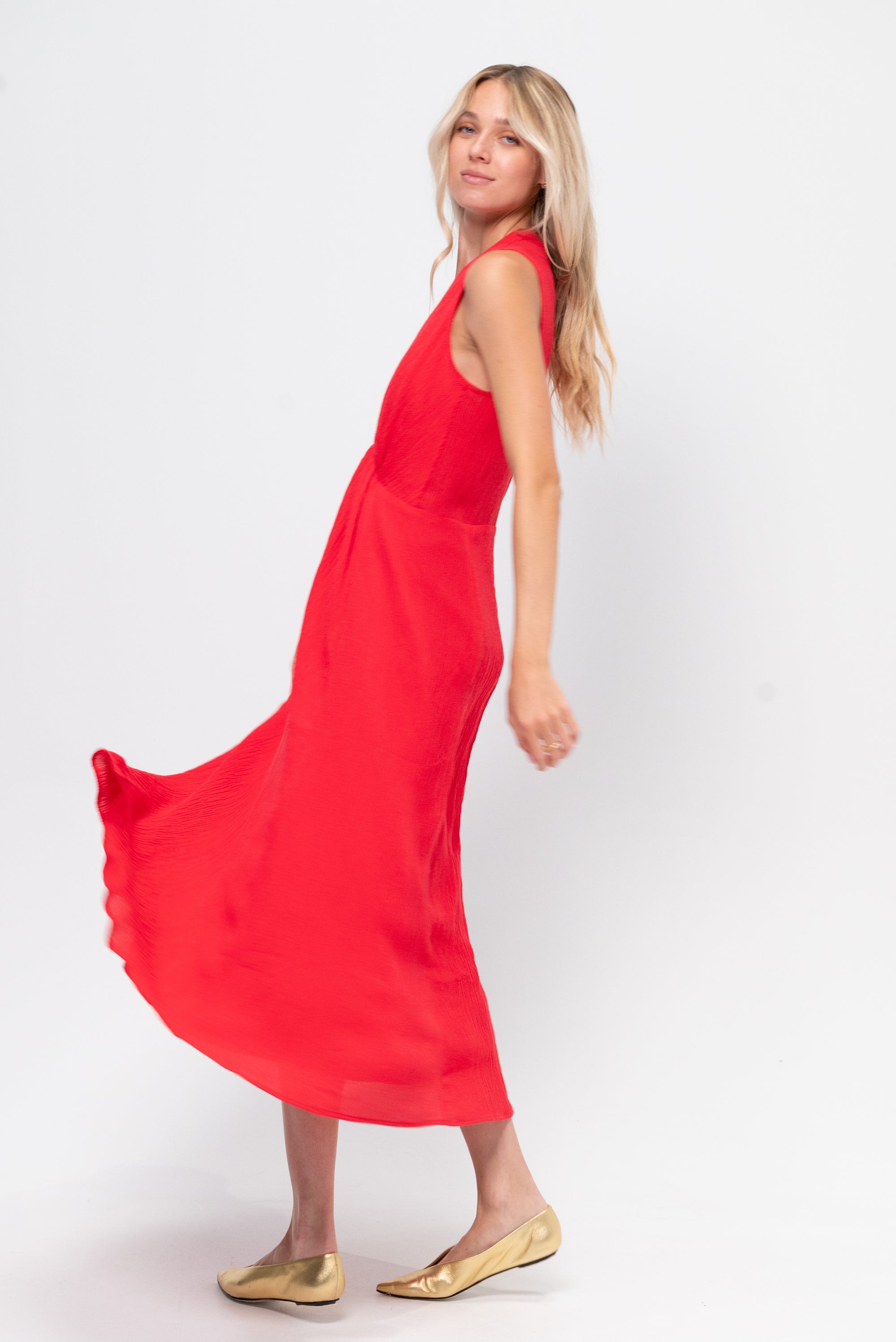 Venotsa Dress, Red