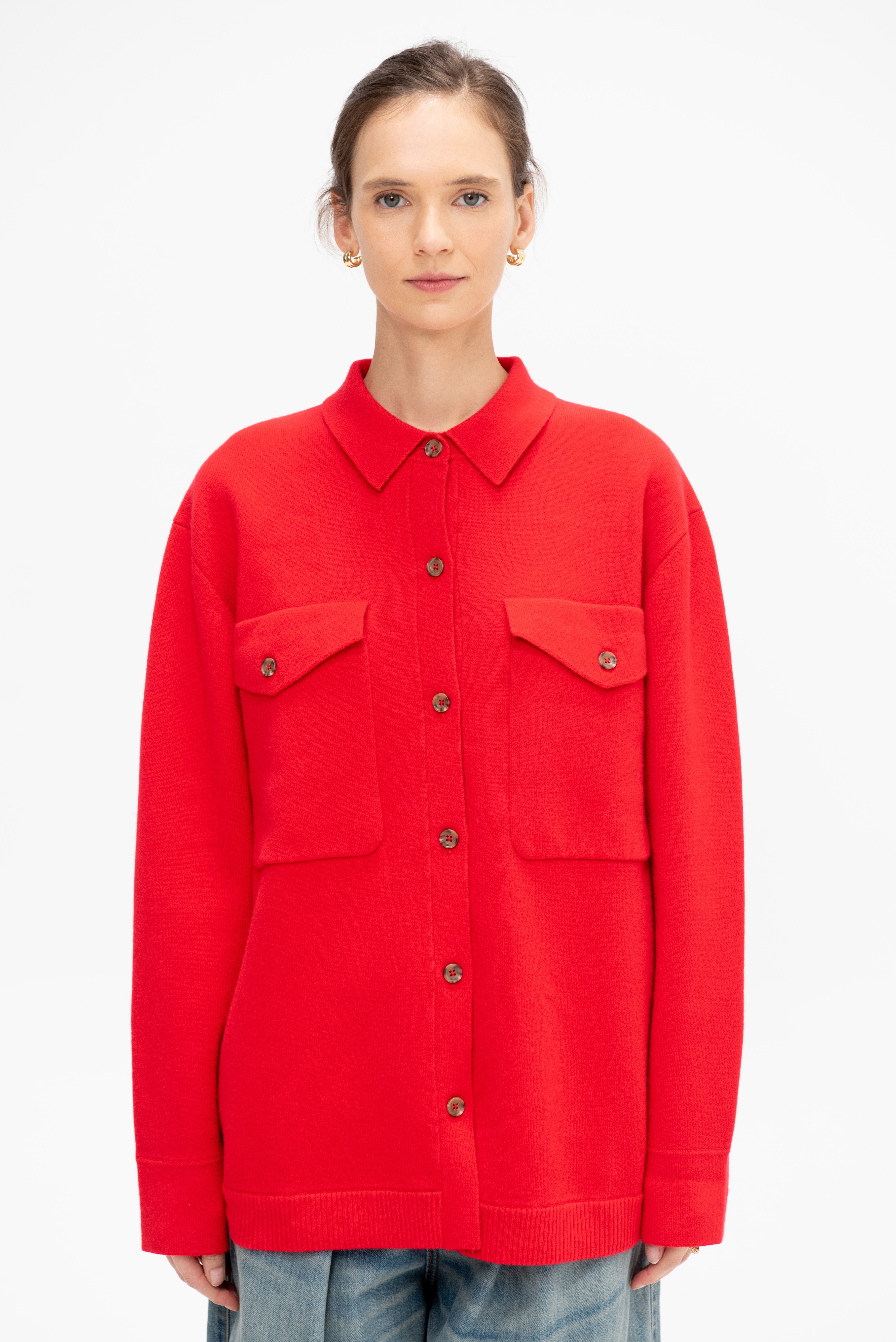Rachel Comey Willans Jacket, Red – Kick Pleat
