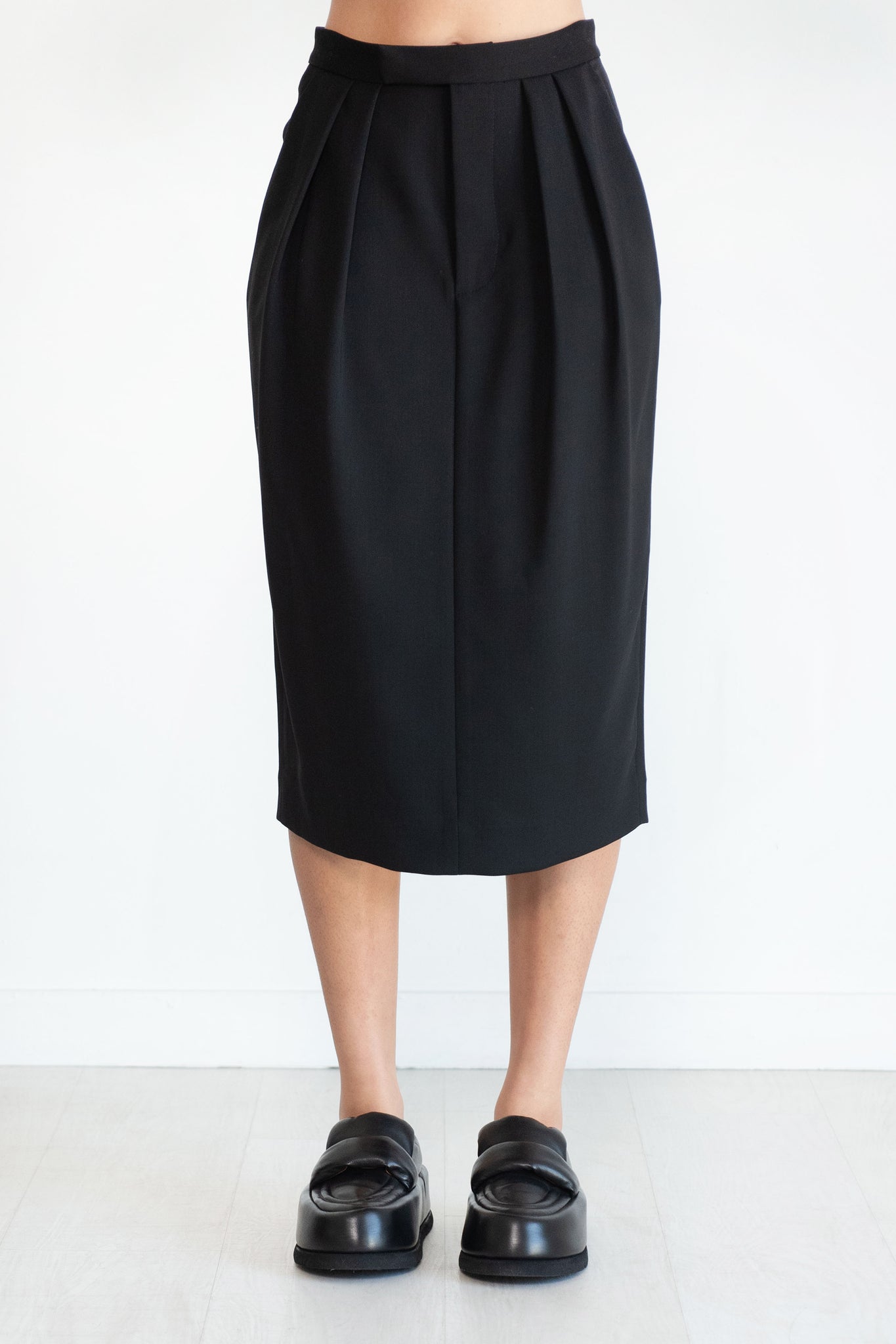 Rachel Comey Danziger Skirt, Black & White – Kick Pleat