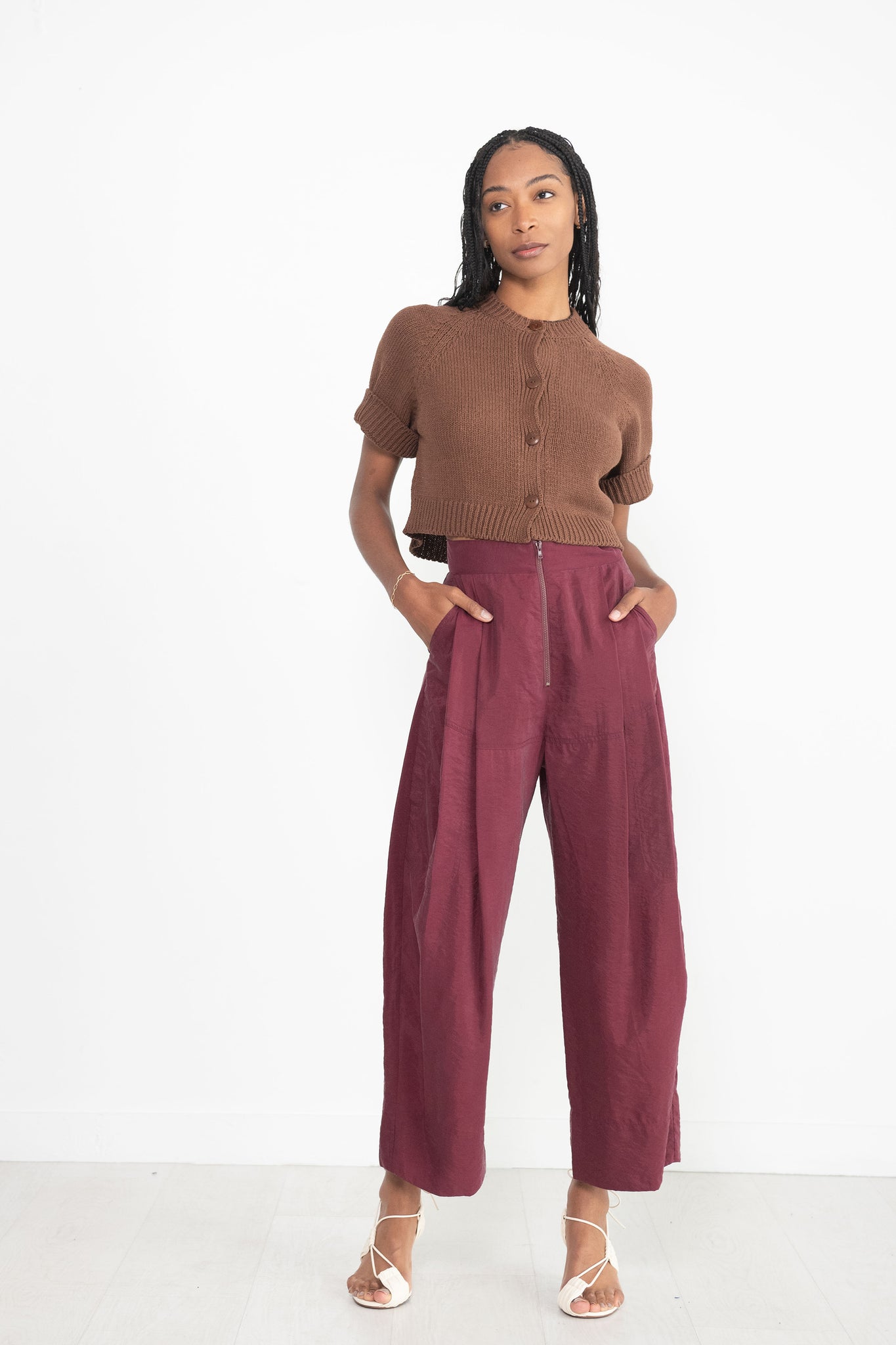 RACHEL COMEY - Dini Pant, Maroon