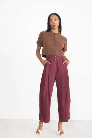 RACHEL COMEY - Dini Pant, Maroon