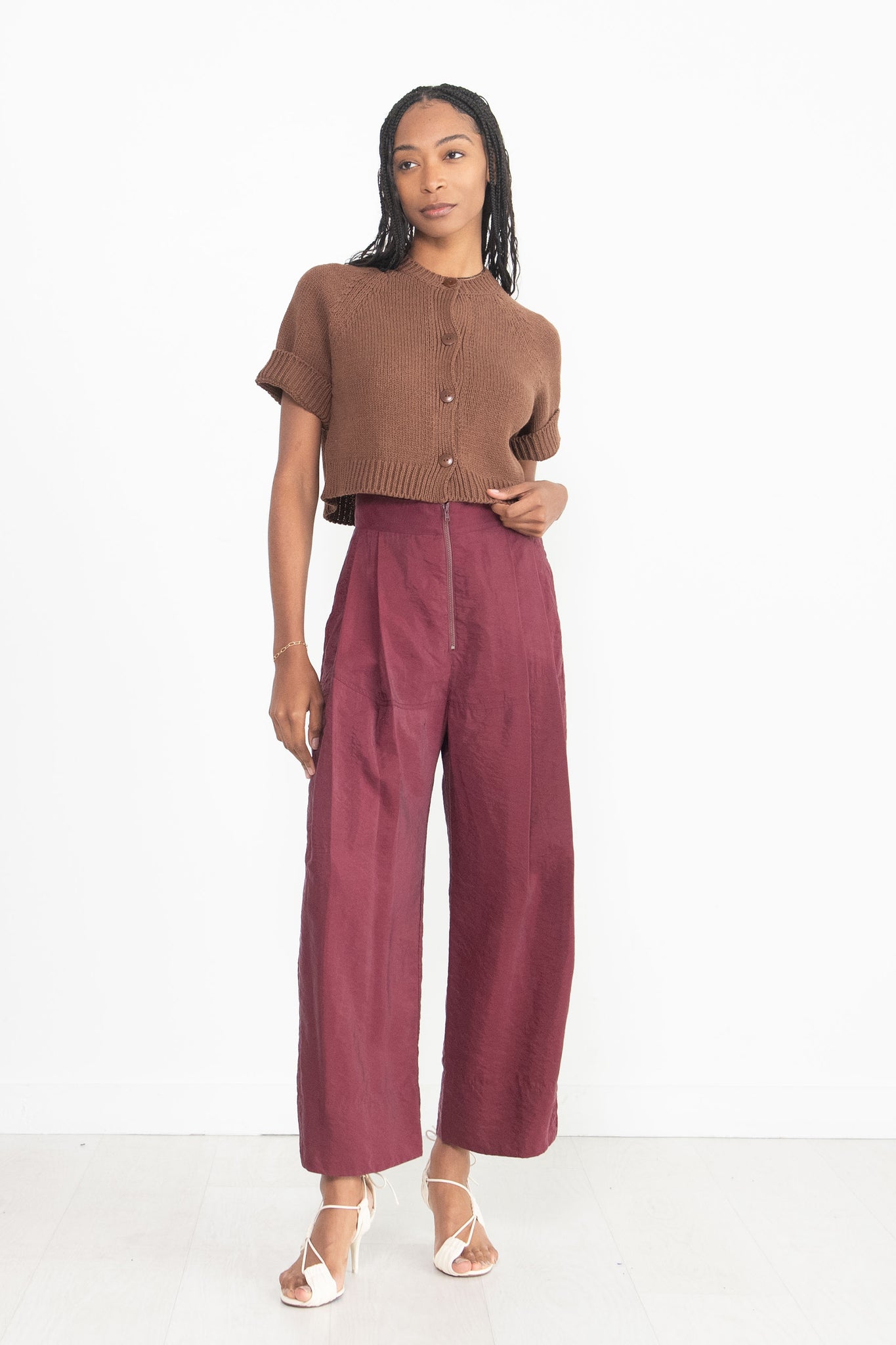 RACHEL COMEY - Dini Pant, Maroon