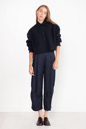RACHEL COMEY - Cropped Divide Pant, Navy