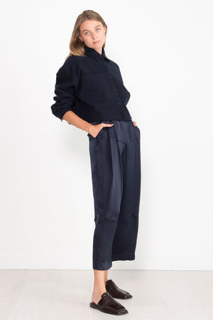 RACHEL COMEY - Cropped Divide Pant, Navy