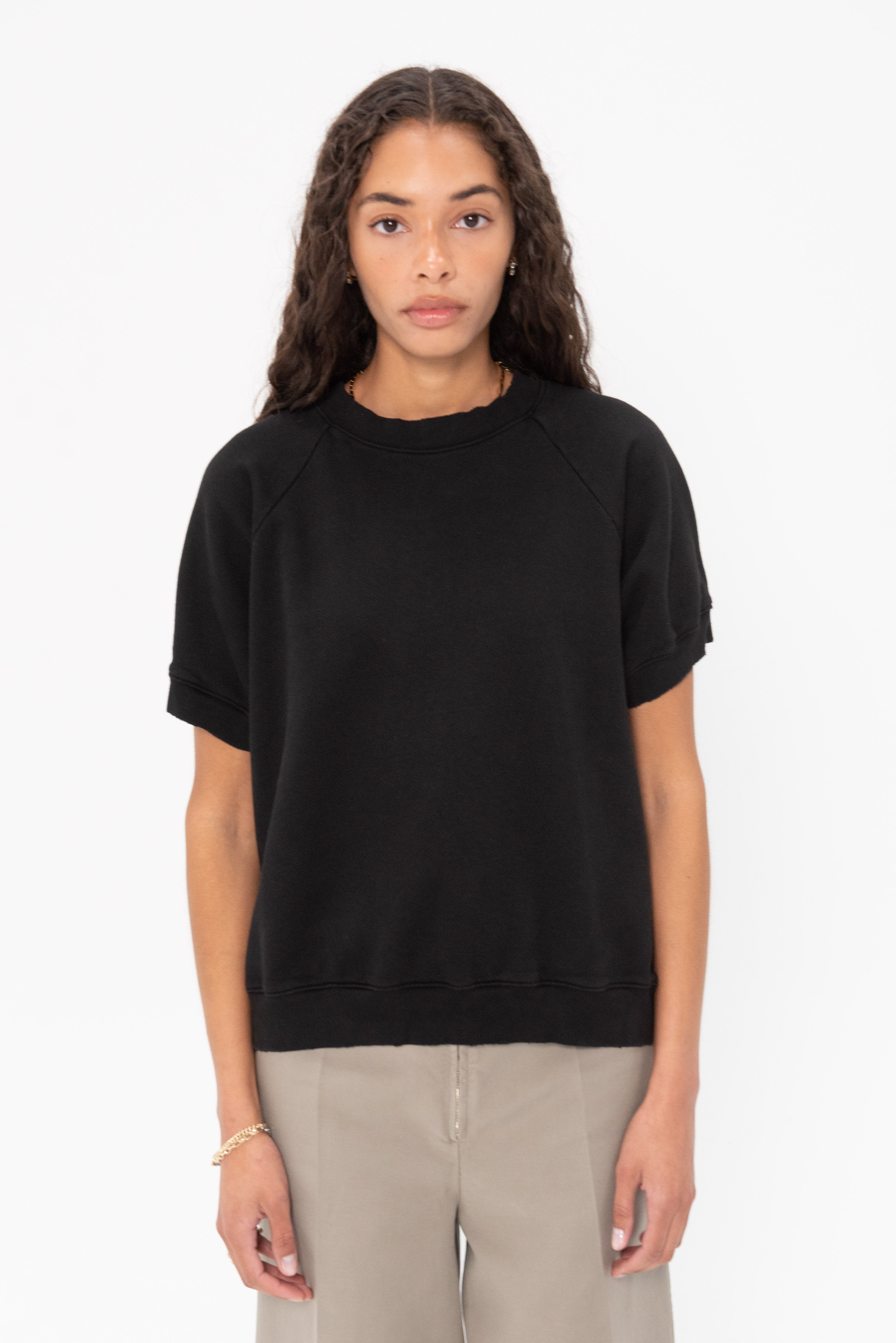 Rachel Comey Billi Sweatshirt, Charcoal – Kick Pleat